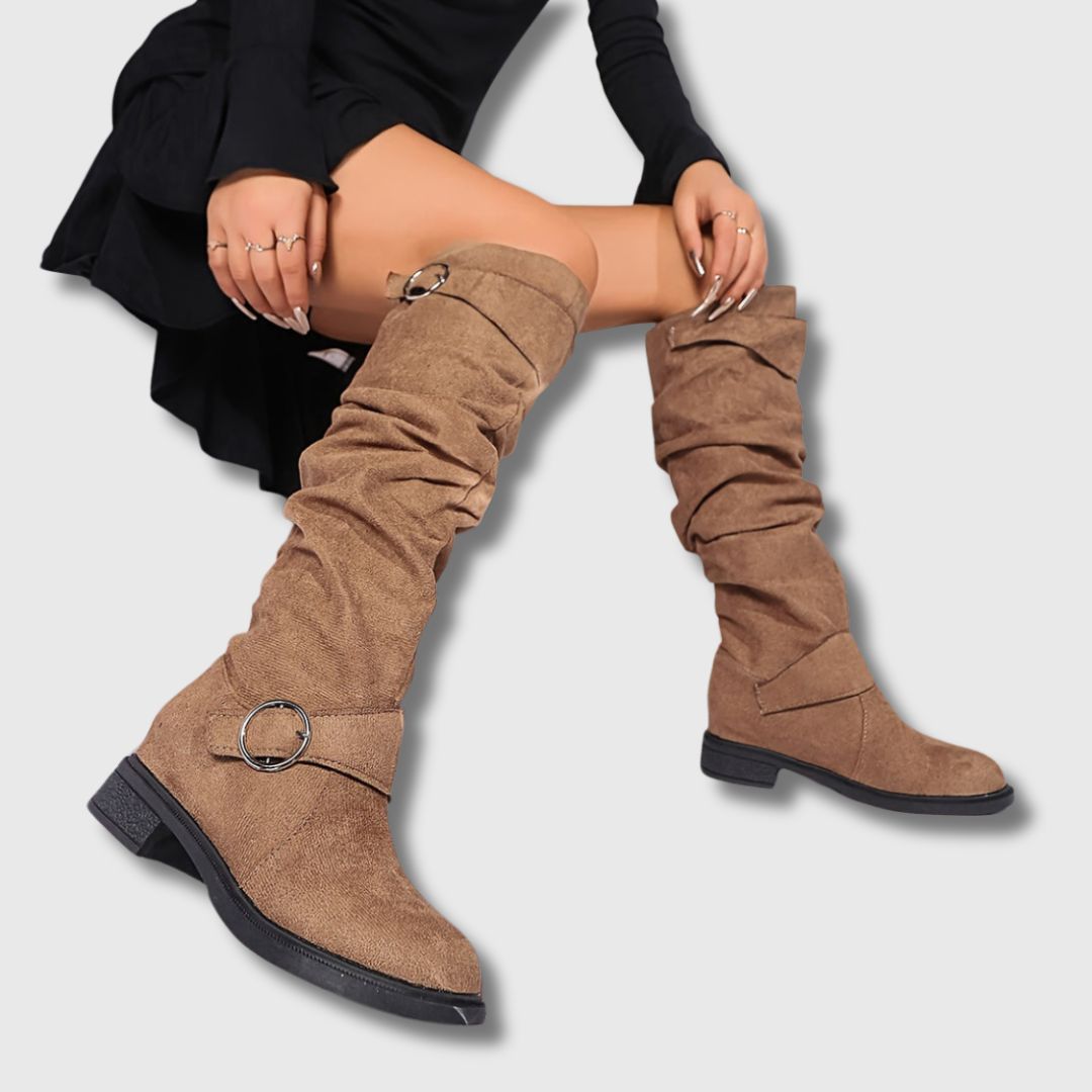 Christelle™ | Bottes Femme à Ceinture