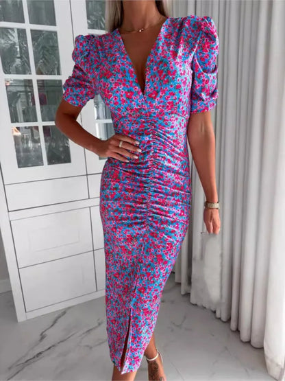 Maya™ | Robe Longue à Col V