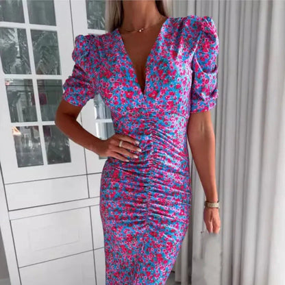 Maya™ | Robe Longue à Col V