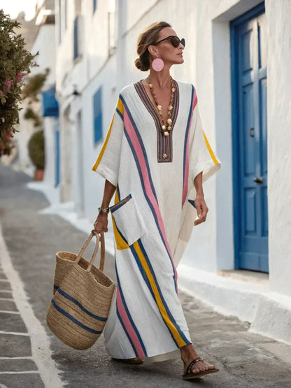 Maegan - Robe Maxi d'Été