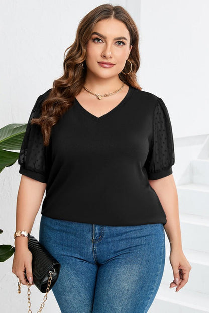 Helena | Blouse V-Neck Élégante