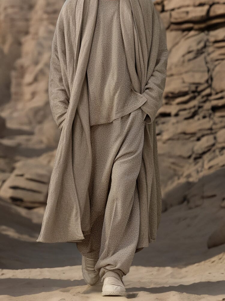 Ensemble Simple 3 Pièces Doux et Élastique