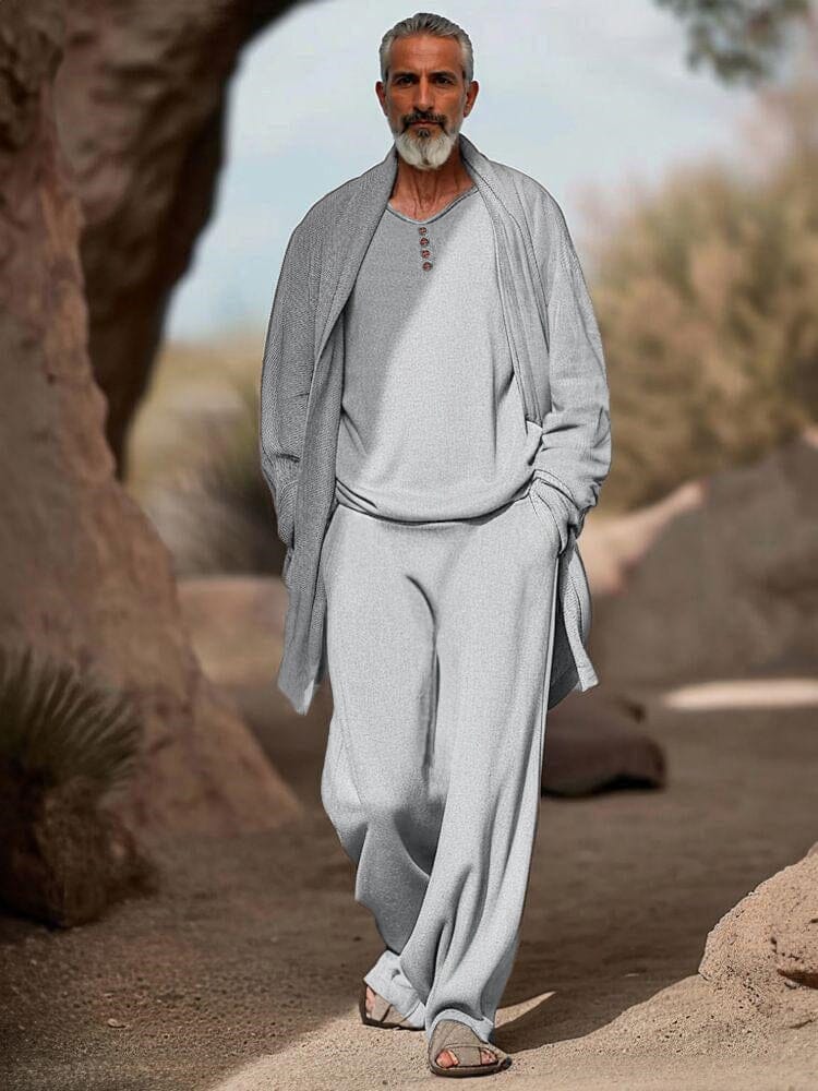 Luxe Silencieux Ensemble Simple de 3 Pièces