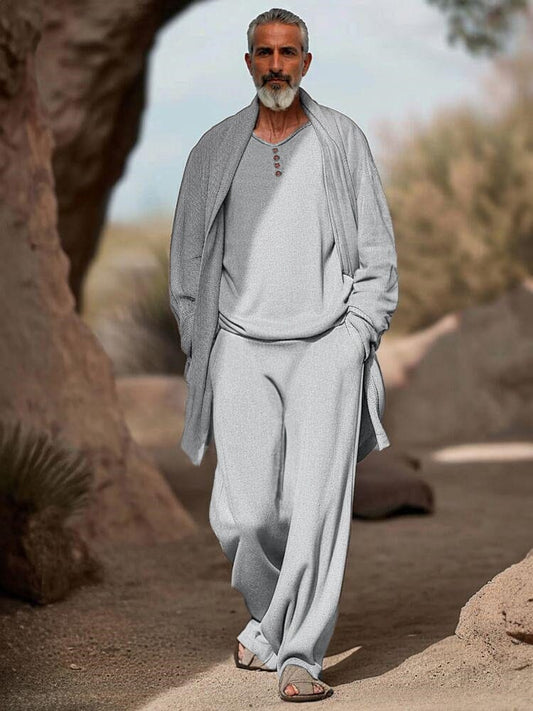 Luxe Silencieux Ensemble Simple de 3 Pièces