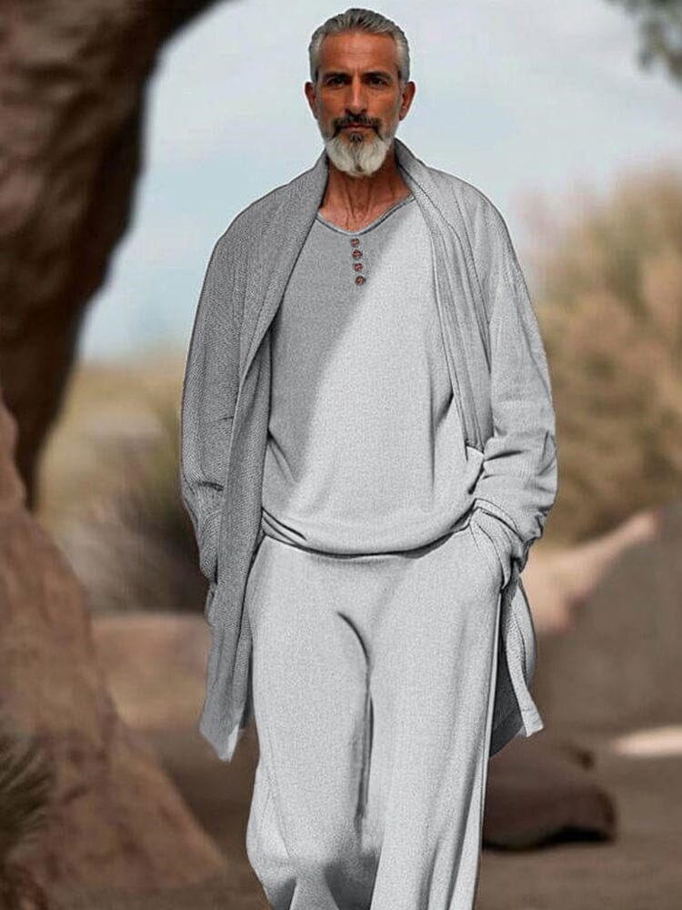 Luxe Silencieux Ensemble Simple de 3 Pièces