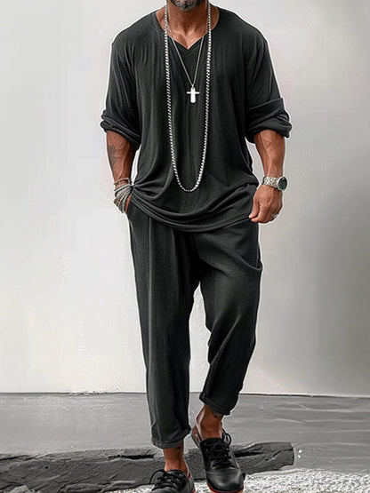 Ensembles Doux Élastiques Simples en 2 Pièces