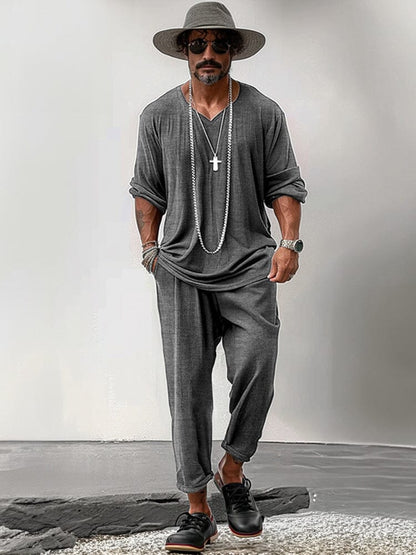 Ensembles Doux Élastiques Simples en 2 Pièces