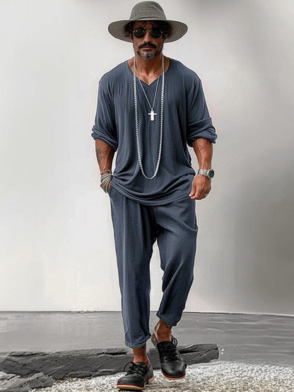 Ensembles Doux Élastiques Simples en 2 Pièces