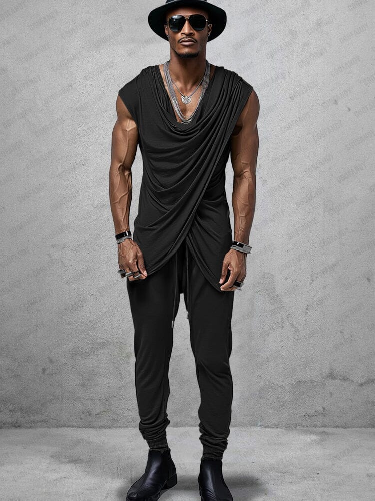 Ensemble de Pantalon avec Haut Croisé Élastique