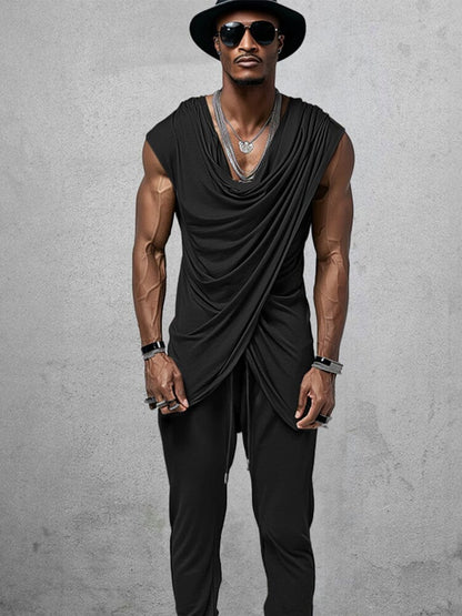 Ensemble de Pantalon avec Haut Croisé Élastique