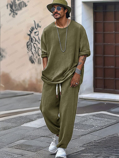 Ensemble en Coton Détente Coupe Lâche