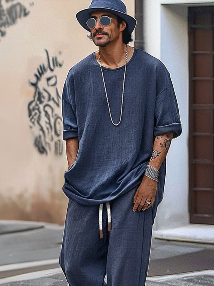 Ensemble en Coton Détente Coupe Lâche