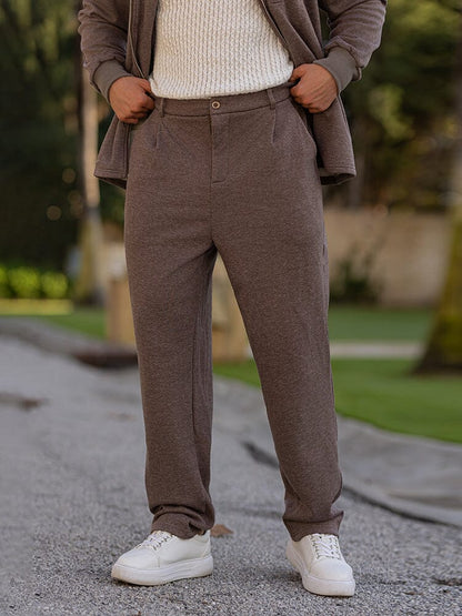 Ensemble de Veste Zippée Minimaliste