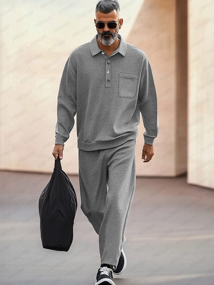 Tenues Athleisure Simples en 2 Pièces