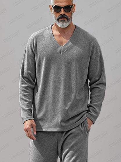 Ensemble Premium Doux 2 Pièces Décontracté