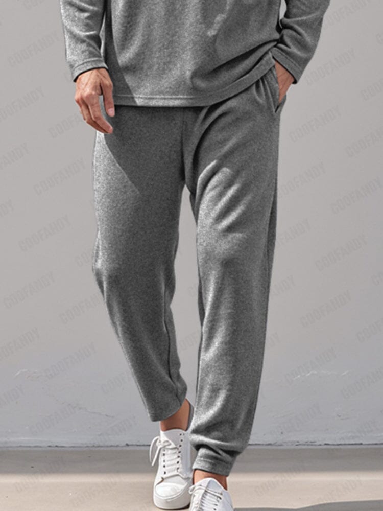 Ensemble Premium Doux 2 Pièces Décontracté