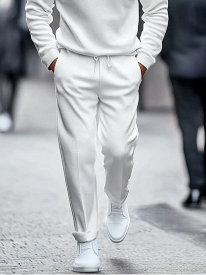 Ensemble de survêtement à zip quart simple