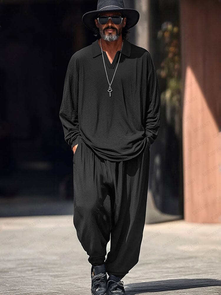 Ensemble de Loisirs Urbains Intemporel en 2 Pièces