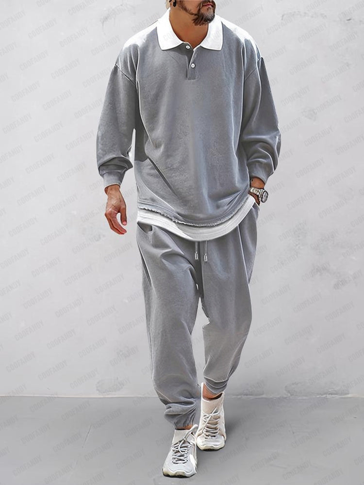 Ensemble de Sport Confortable en 2 Pièces