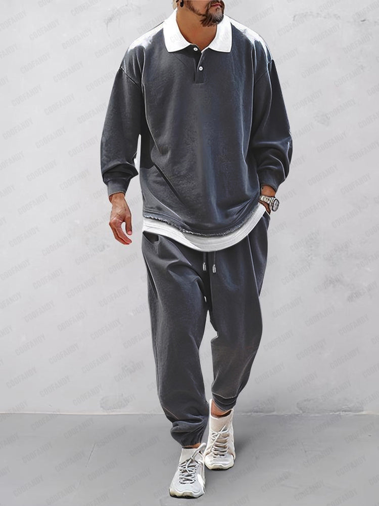 Ensemble de Sport Confortable en 2 Pièces