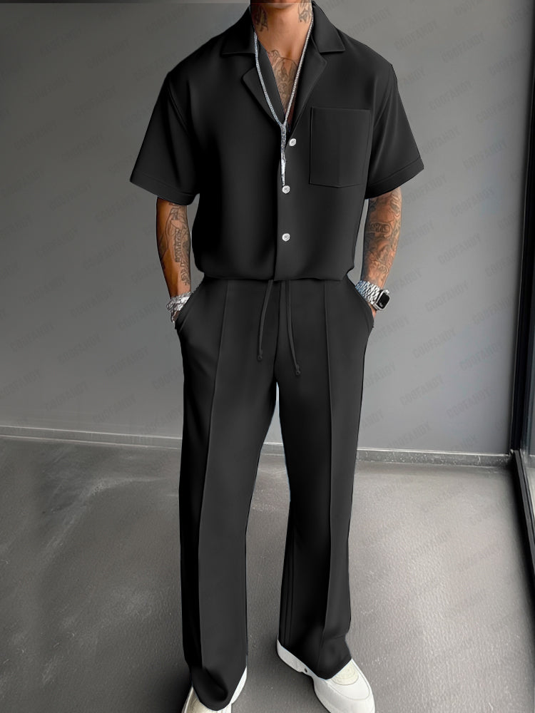 Ensemble de Chemise et Pantalon Décontracté