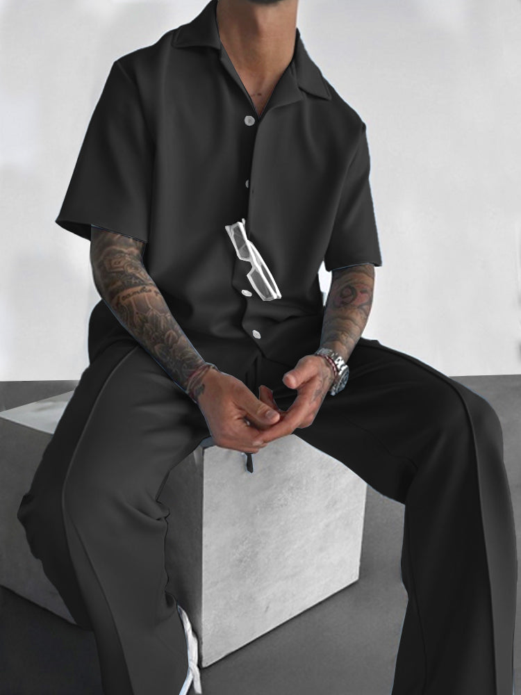 Ensemble de Chemise et Pantalon Décontracté