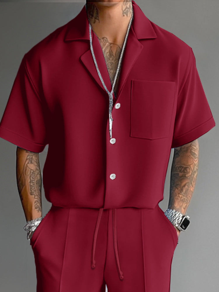 Ensemble de Chemise et Pantalon Décontracté