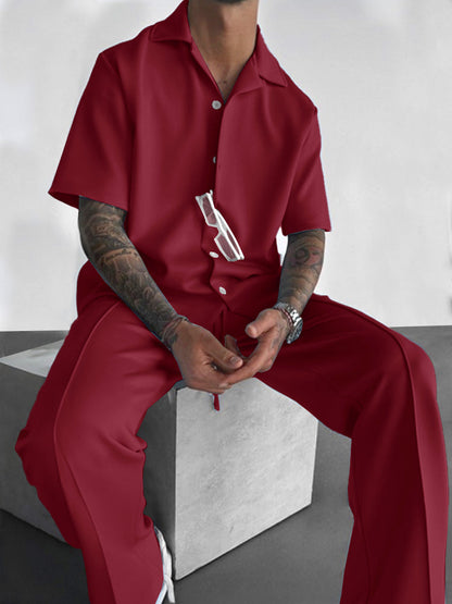 Ensemble de Chemise et Pantalon Décontracté