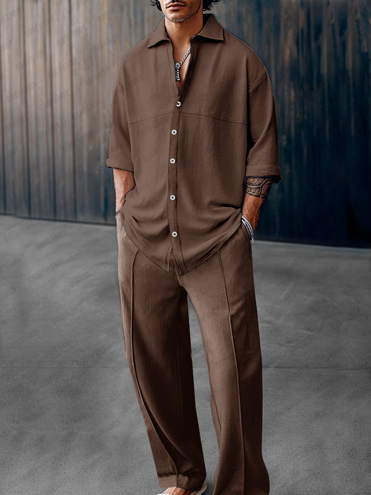 Ensemble 2 pièces 100% coton à coupe ample