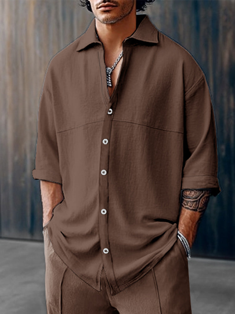 Ensemble 2 pièces 100% coton à coupe ample