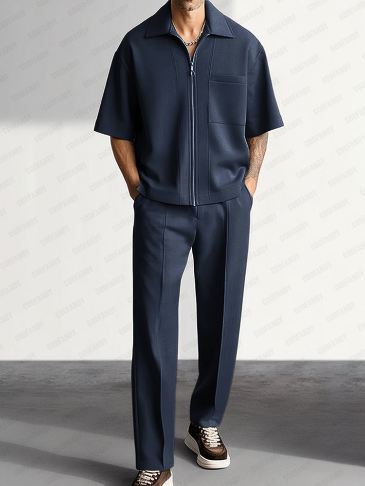 Ensemble Chemise Pantalon Simple et Élégant