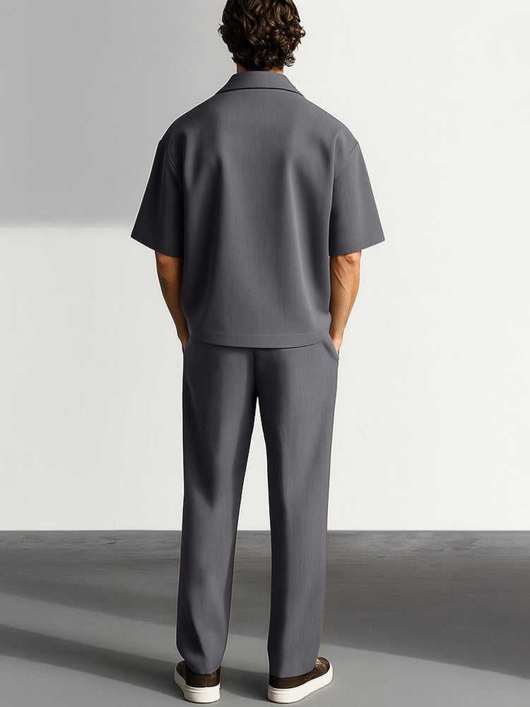 Ensemble Chemise Pantalon Simple et Élégant