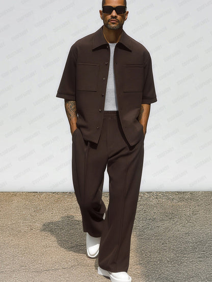 Ensemble de Pantalon et Veste Décontracté Durable