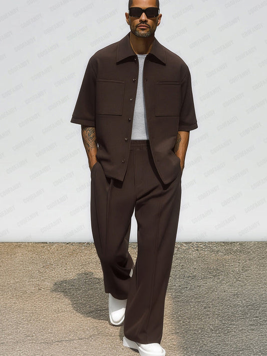 Ensemble de Pantalon et Veste Décontracté Durable