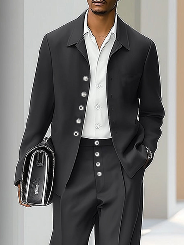 Ensemble Élégant Design Mince en 2 Pièces