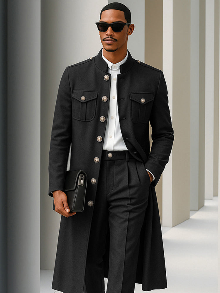 Ensemble de Manteau et Pantalon Élégant Smart Casual