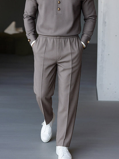 Ensemble assorti style militaire décontracté