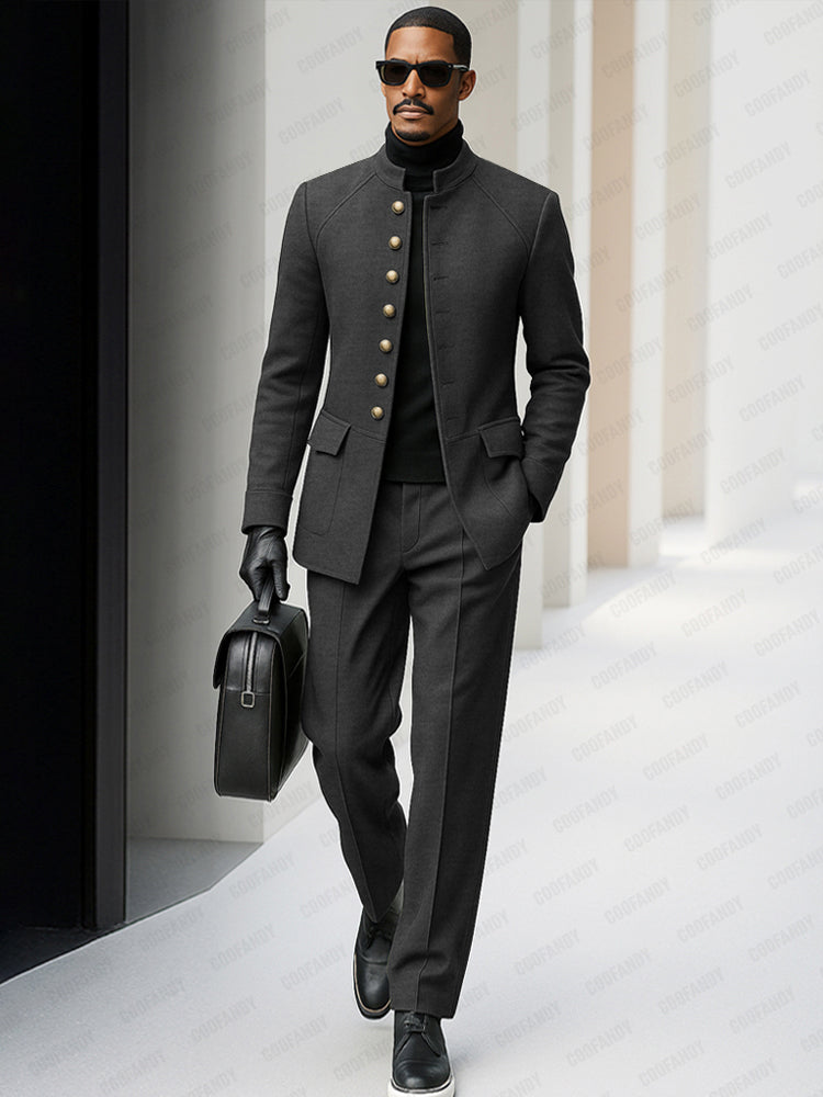 Ensemble Manteau et Pantalon Moderne pour Homme