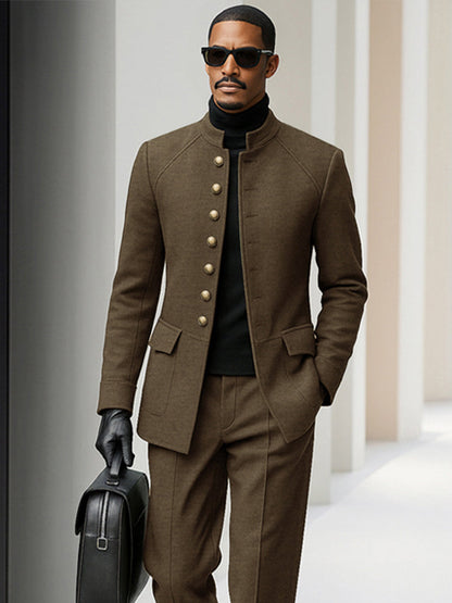 Ensemble Manteau et Pantalon Moderne pour Homme