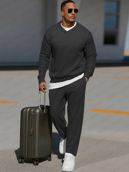 Confort Intemporel Ensemble de Sweat 2 Pièces