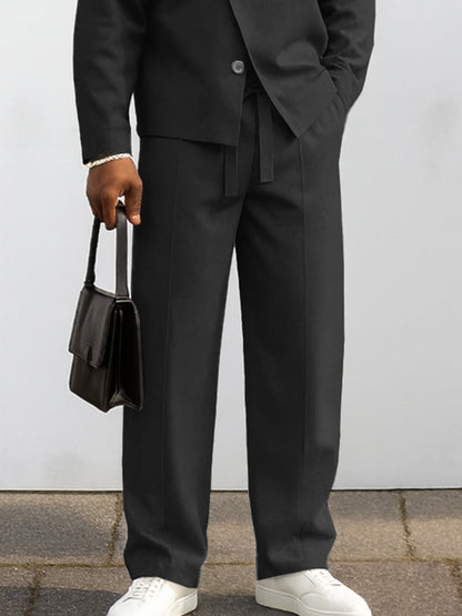 Ensemble Pantalon Veste Avant Asymétrique Urbain