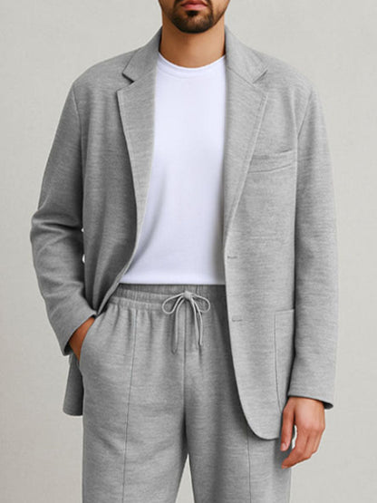 Ensemble de Costume Décontracté et Confortable en 2 Pièces