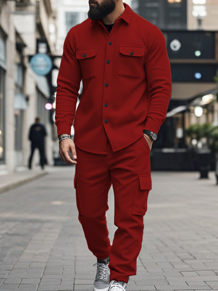 Ensemble Cargo Smart Casual 2 Pièces