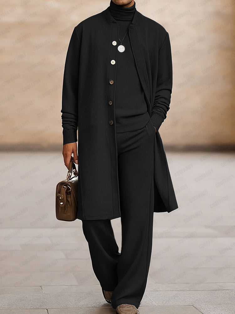 Ensemble d'affaires décontracté polyvalent en 3 pièces