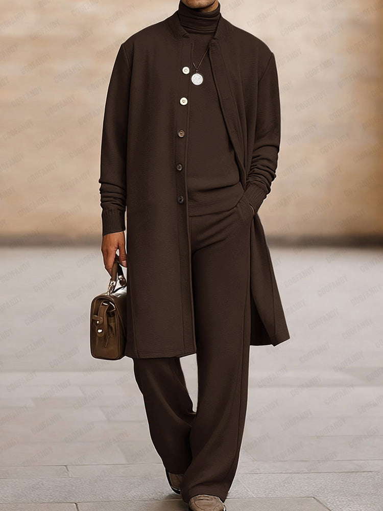 Ensemble d'affaires décontracté polyvalent en 3 pièces