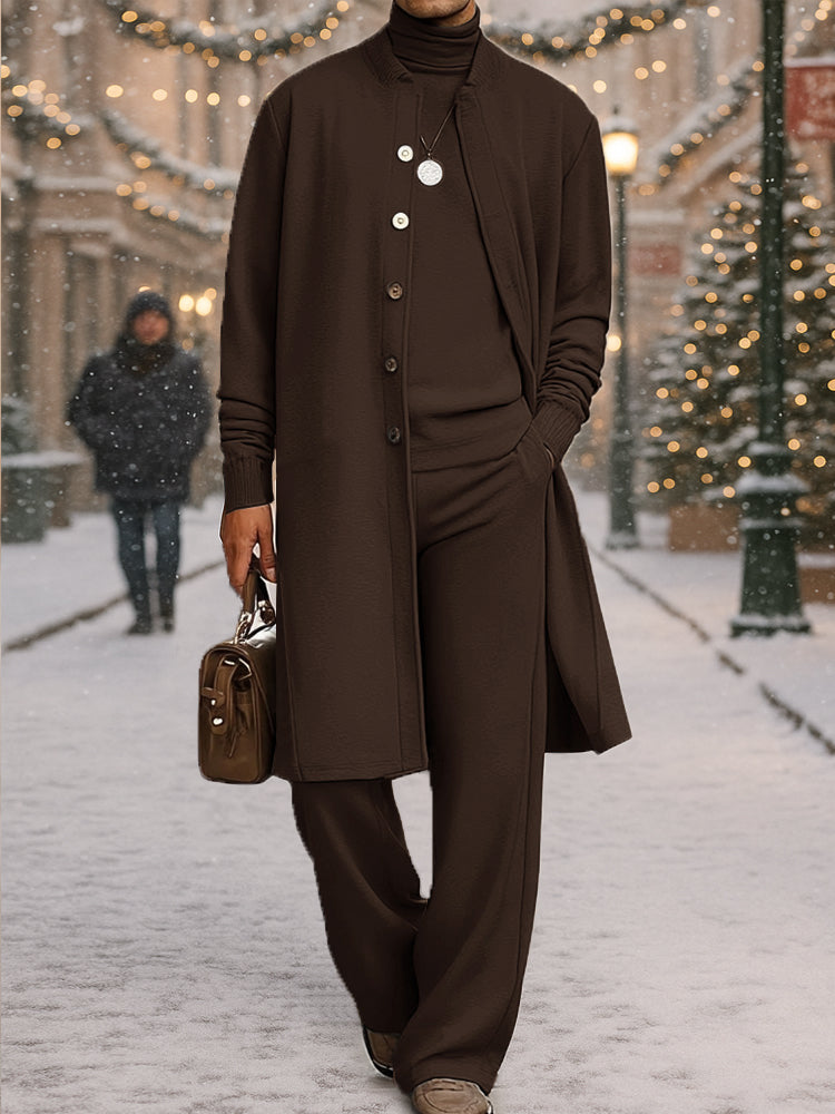 Ensemble d'affaires décontracté polyvalent en 3 pièces