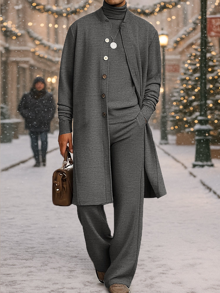 Ensemble d'affaires décontracté polyvalent en 3 pièces