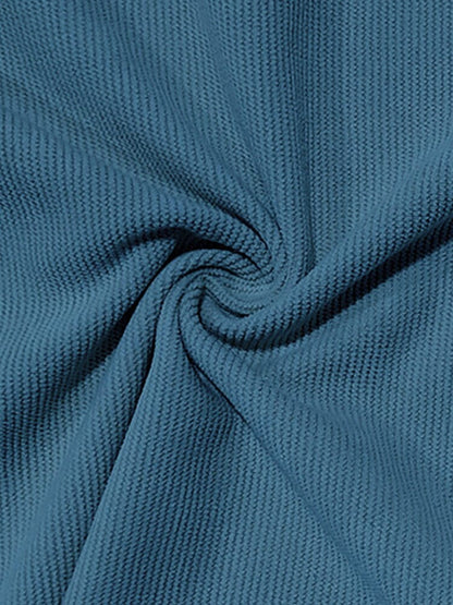 Ensembles Utility en Velours Côtelé 2 Pièces