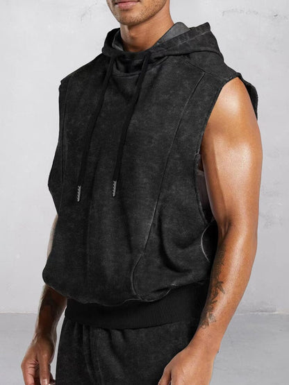 Ensemble Débardeur à Capuche Athleisure