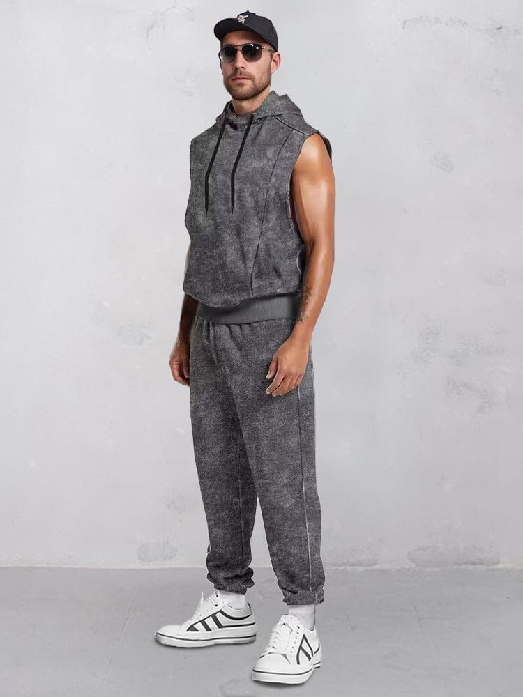 Ensemble Débardeur à Capuche Athleisure